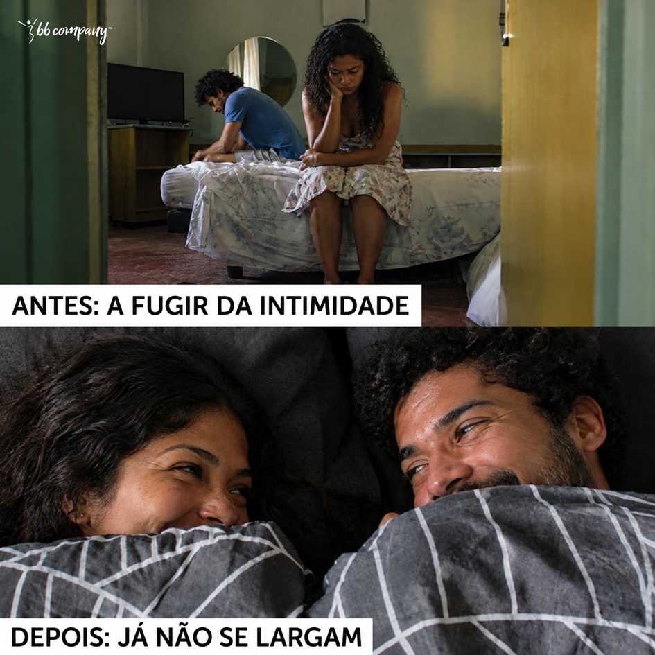 Casal a viver a viragem na relação, da fuga a mais intimidade.